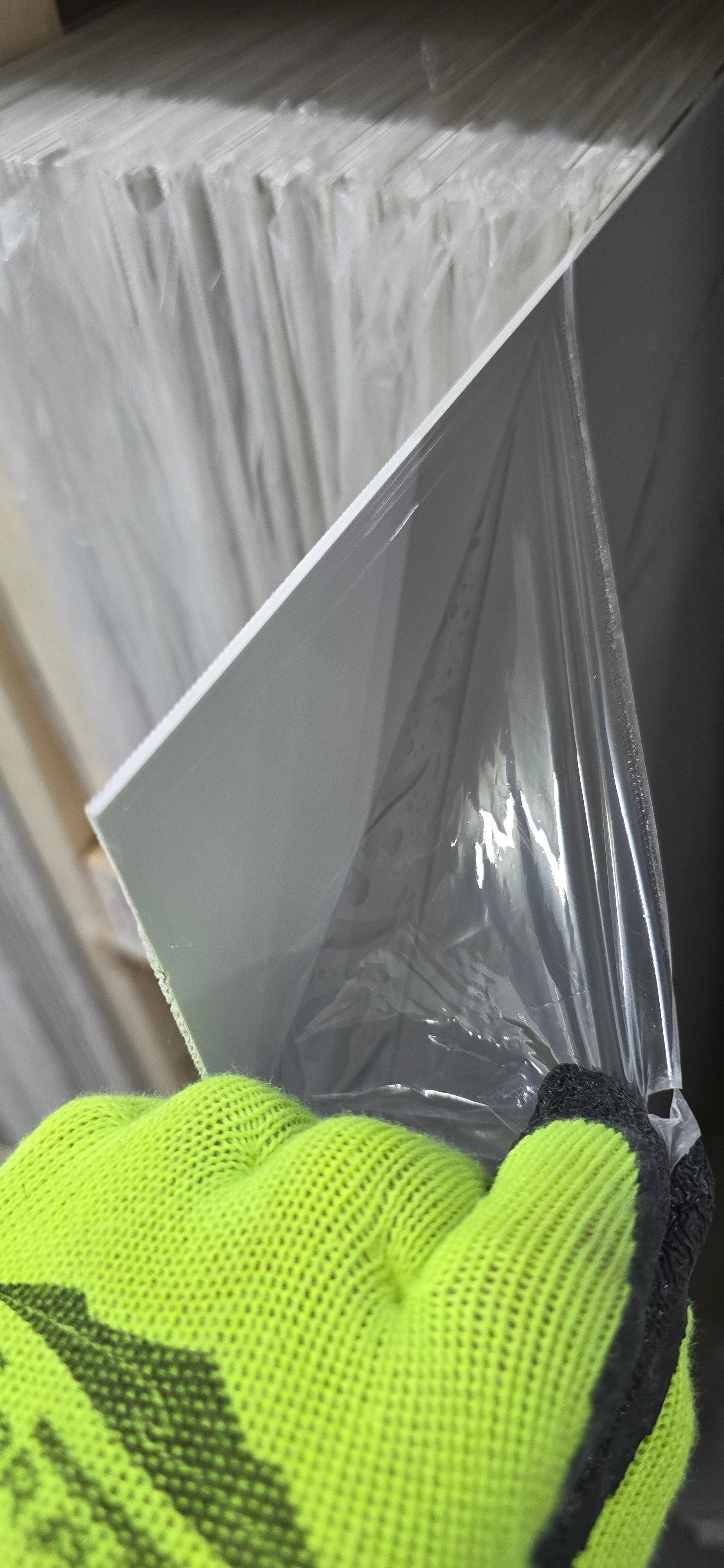 Glossy white PVC marble wall panel for bathroom interior Shower Renovation  Wall Decoration Home Interior Front close view