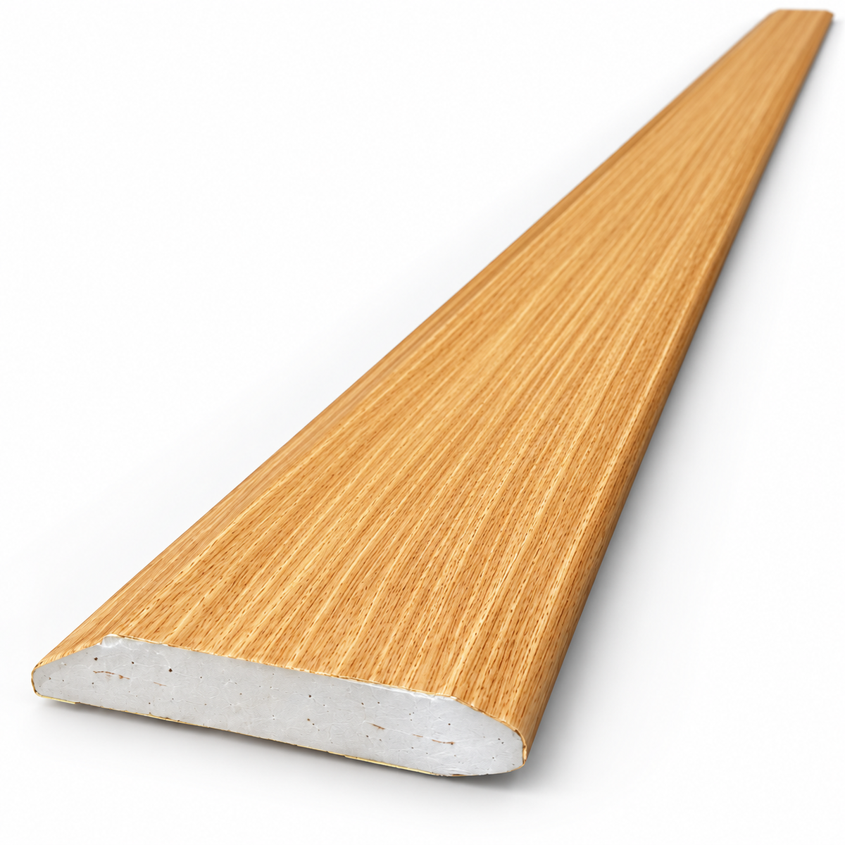 Oak Wood-Look Baseboard Moulding β Modern Interior Wall & Floor Trim