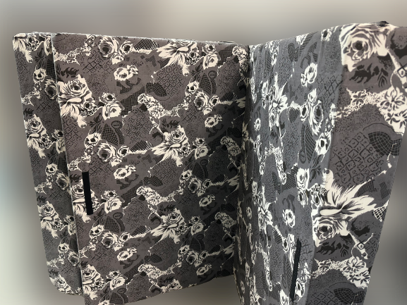 DOUBLE SIZE MATTRESS 5 INCH FOLDER WITH BLACK ZIPPER