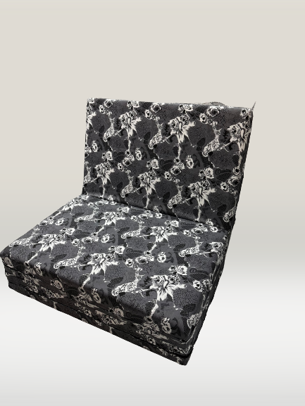 DOUBLE SIZE MATTRESS 5 INCH FOLDER WITH BLACK ZIPPER