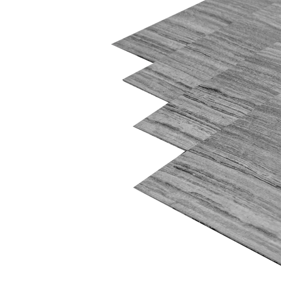 Factory Wholesale Price Waterproof Dry Back Self Adhesive Vinyl Floor PVC Flooring for Interior. 12x12 size easy to install