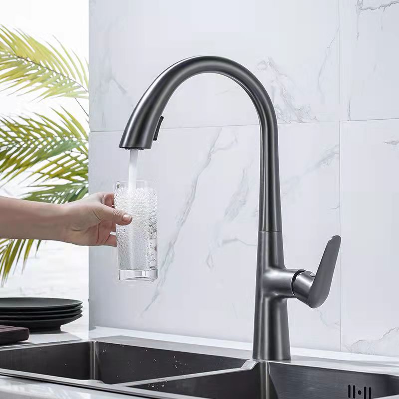 A1 Choice Single-Handle Touch Kitchen Sink Faucet with Pull Down Sprayer