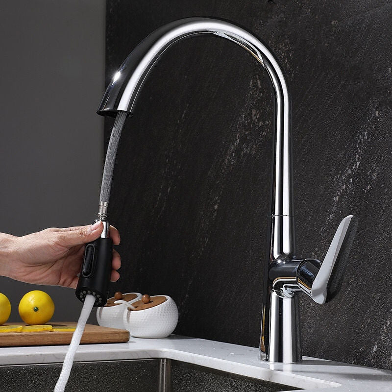 A1 Choice Single-Handle Touch Kitchen Sink Faucet with Pull Down Sprayer