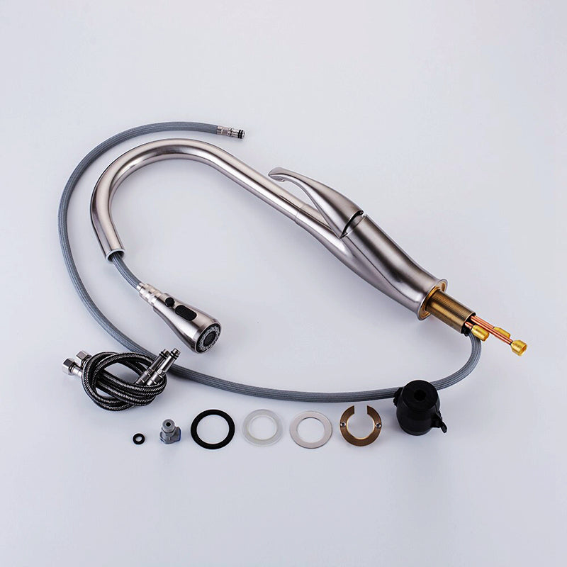 A1 Choice 1 Handle Pull Down Kitchen Faucet (Brass Material) Top of the Line Quality