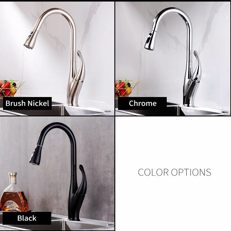 A1 Choice 1 Handle Pull Down Kitchen Faucet (Brass Material) Top of the Line Quality