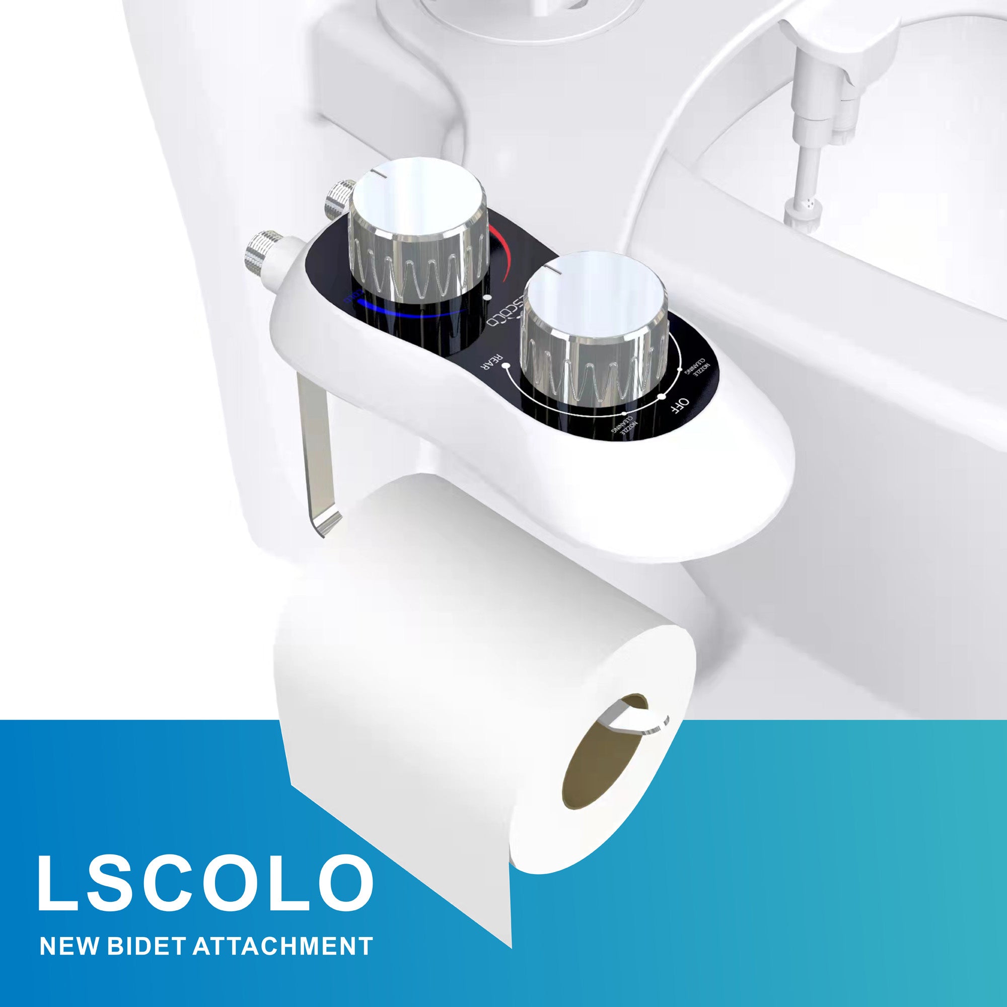 A1 Choice Non-Electric Self Cleaning Dual Nozzle Toilet Bidet