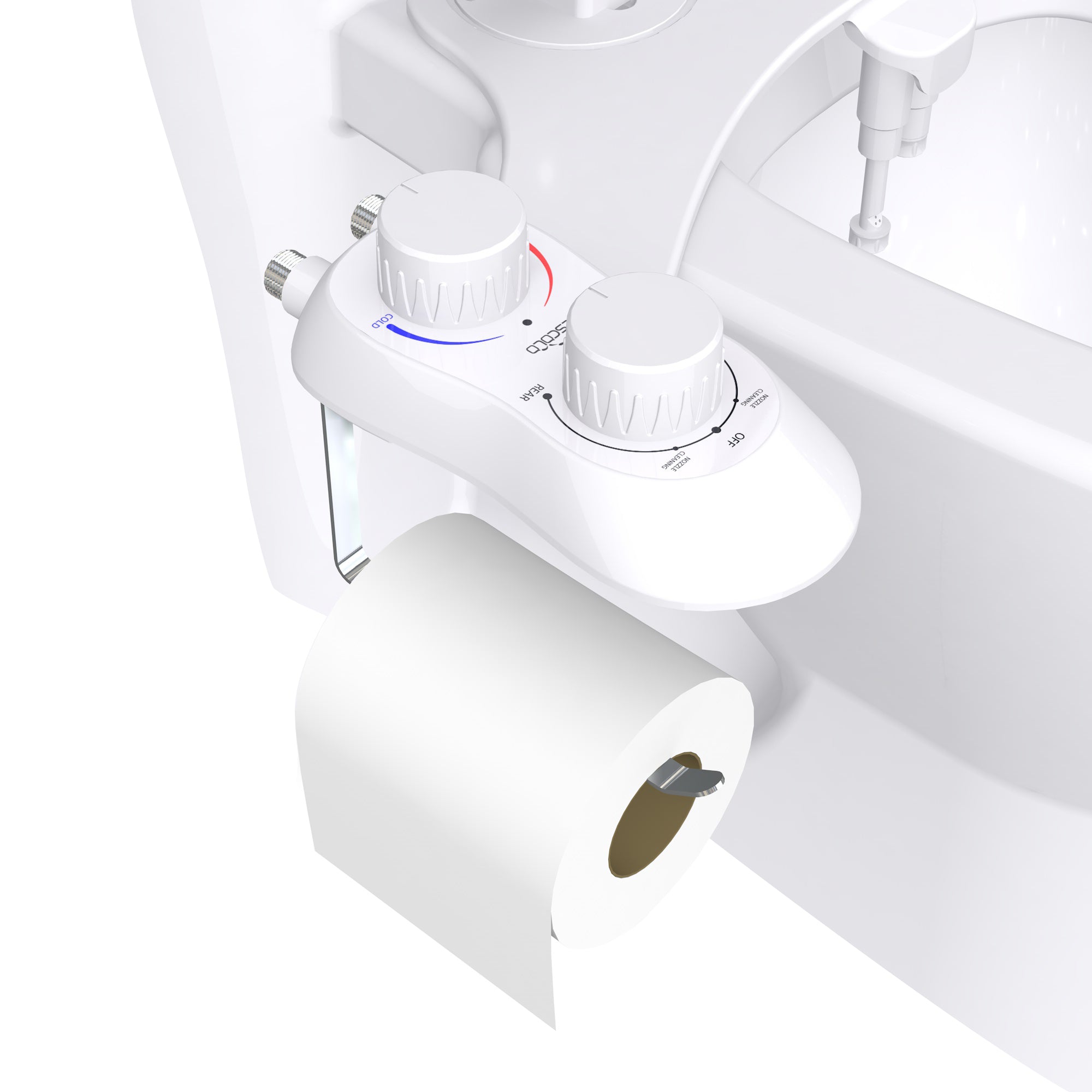 A1 Choice Non-Electric Self Cleaning Dual Nozzle Toilet Bidet