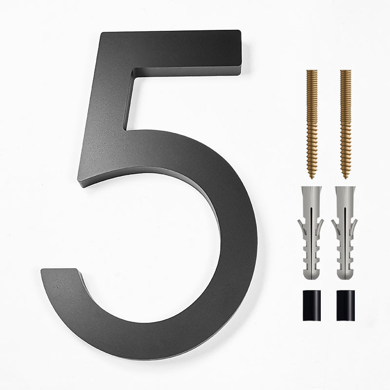 House numbers acrylic material