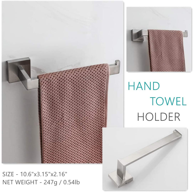 A1 choice Stainless Steel Bathroom Towel Bar Set color  satin nickel