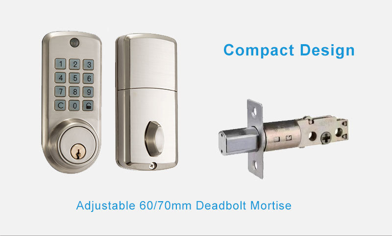 A1 Choice Keypad Door Lock-Keyless Entry Door Lock with Auto Lock