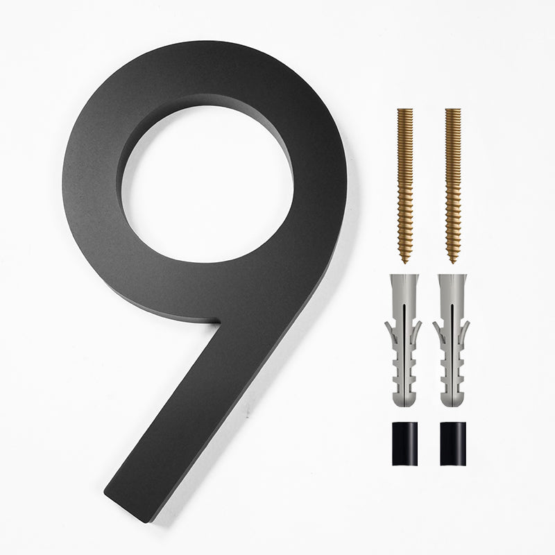 House numbers acrylic material