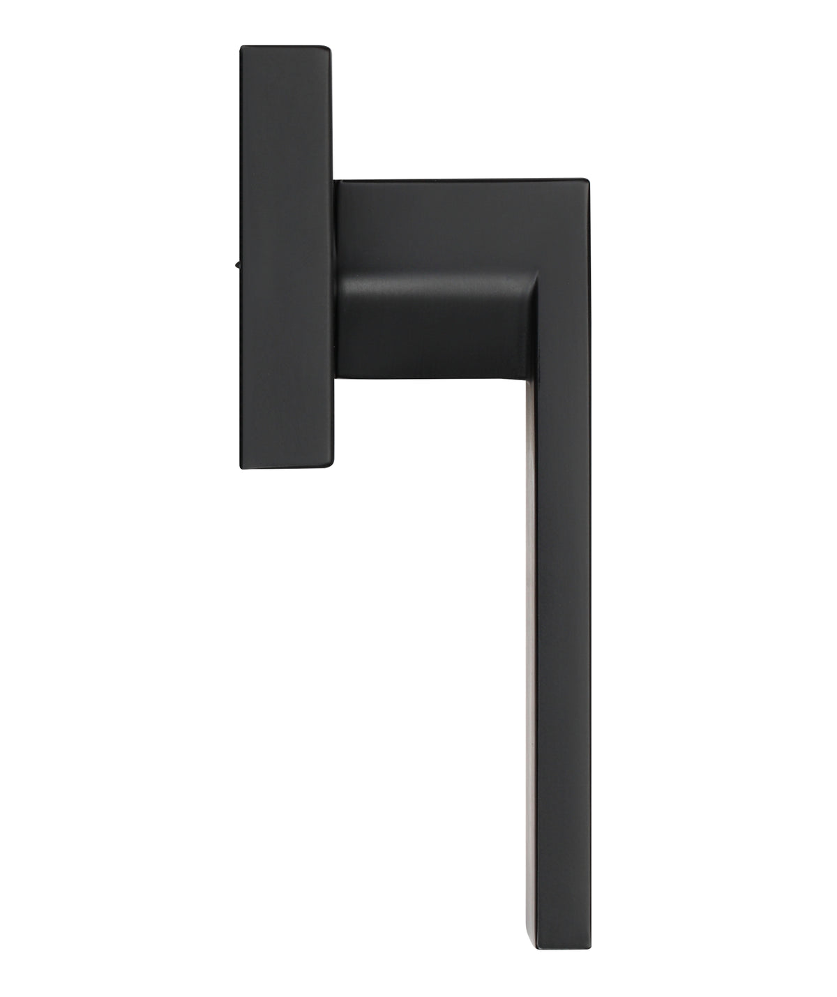A1 Choice Square Dummy Door Handles, Matte Black – 2 Pieces