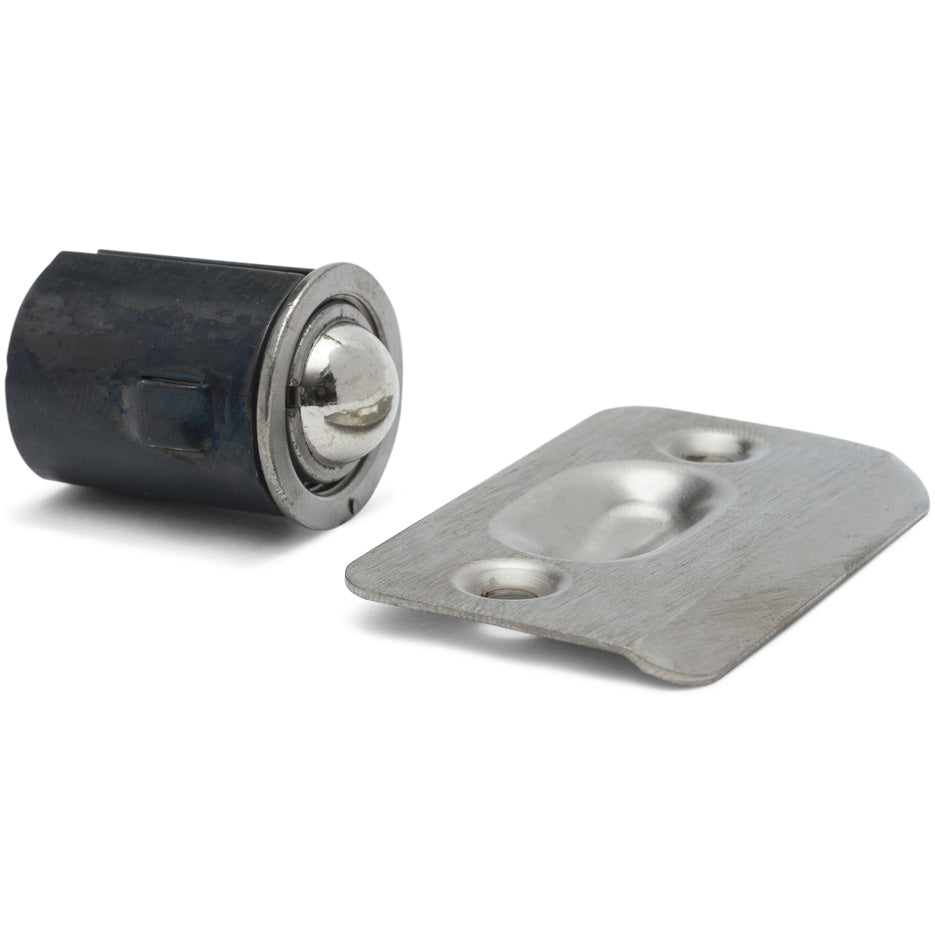 A1 Choice Drive-In Ball Catch Door Hardware (Nickel)