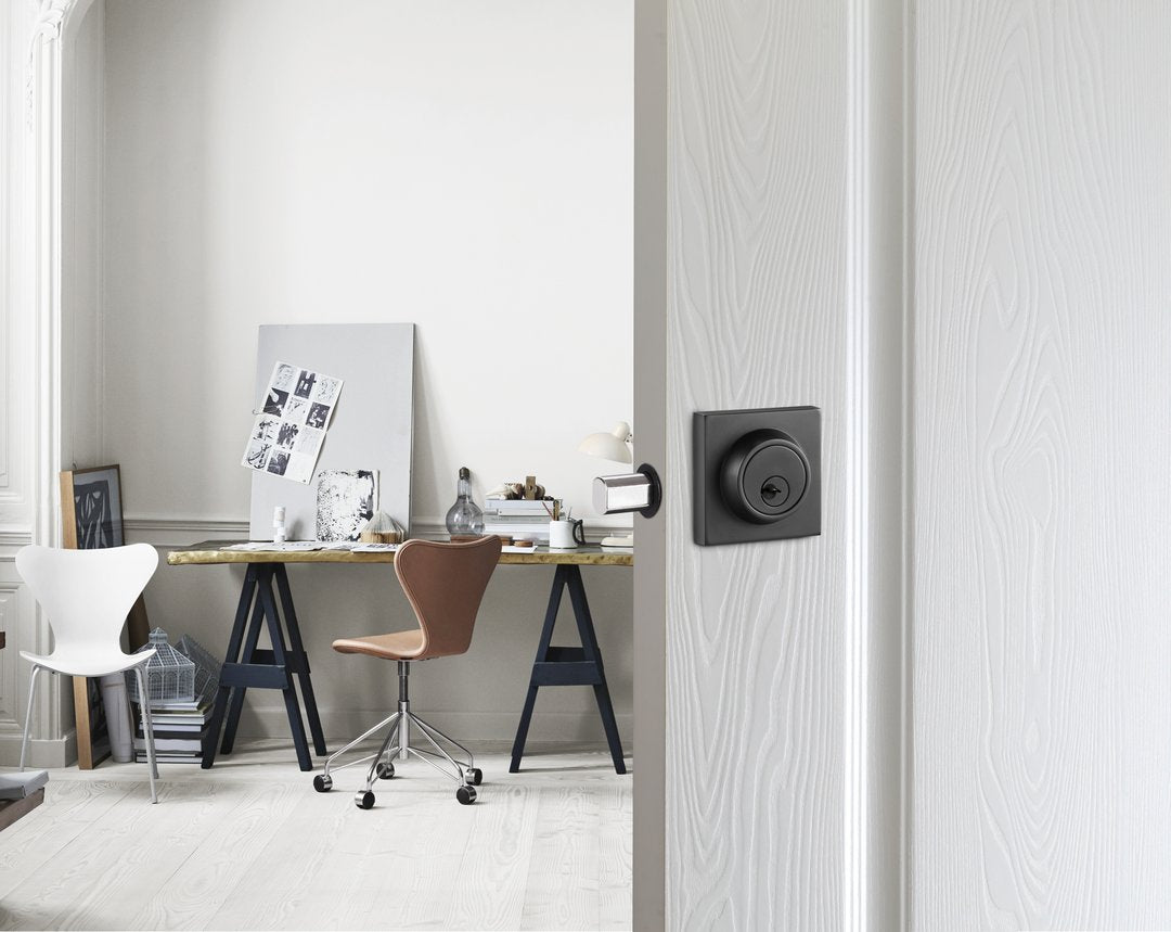 A1 Choice  Square Deadbolt Door Lock (Black)