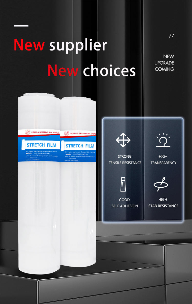 pallet wrap pack of 4 Stretch Wrap 18"x1500 ft.