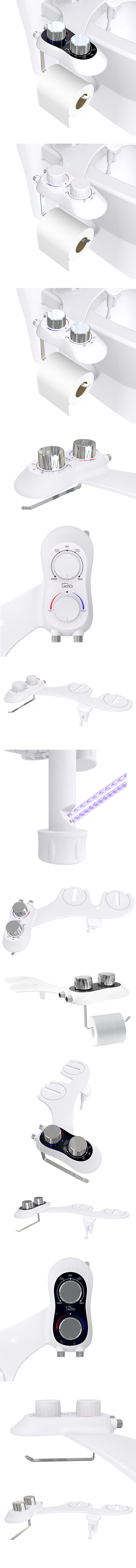 A1 Choice Non-Electric Self Cleaning Dual Nozzle Toilet Bidet
