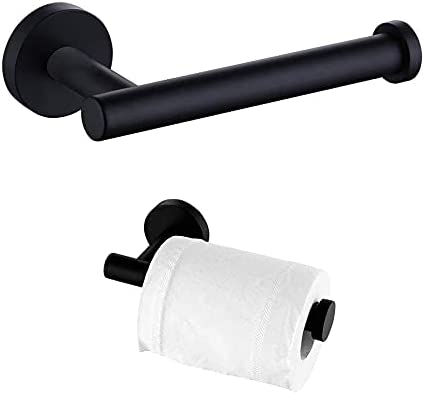 A1 Choice Toilet Paper Holder Towel Ring Holder 2 Pcs Stainless Steel Bathroom Hardware Accessories Set Wall Mounted