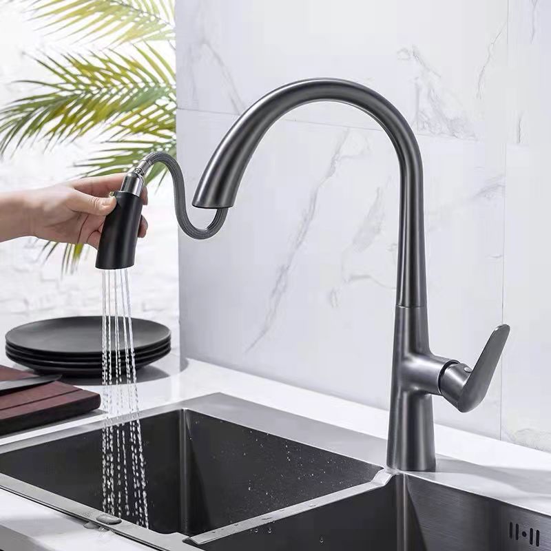 A1 Choice Single-Handle Touch Kitchen Sink Faucet with Pull Down Sprayer