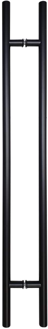 A1 Choice Door pull Handle Round 'H' Type-54" (Black)