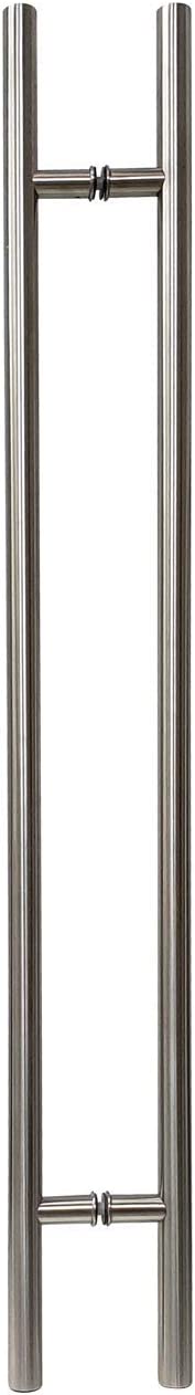 A1 Choice Door Pull Handle Round 'H' Type-48"(Nickel)