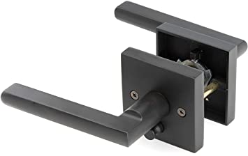 A1 Choice Square Privacy Door Lock Handle (Black)